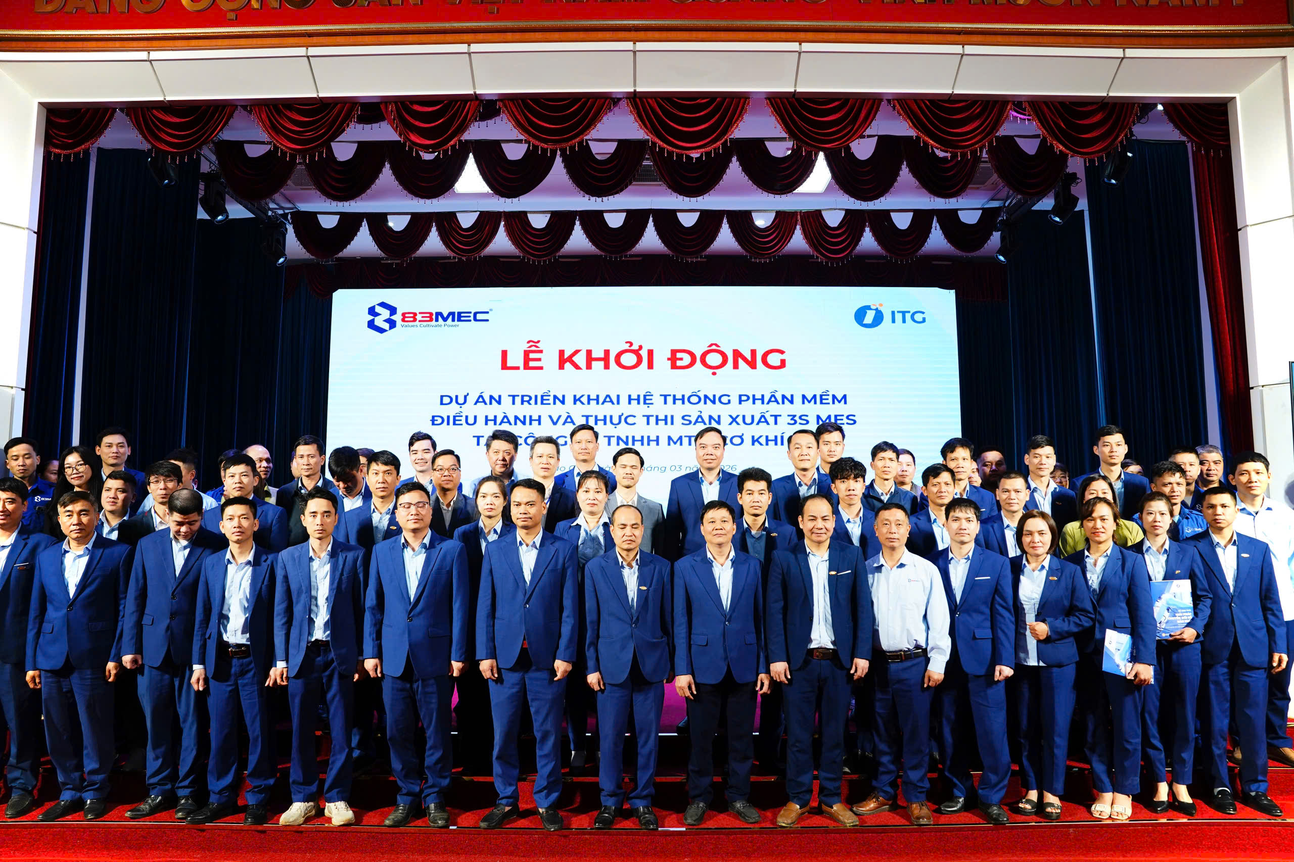 Khởi động dự án triển khai hệ thống 3S MES tại Nhà máy Z183 - Tiên phong chuyển đổi số toàn diện trong lĩnh vực công nghiệp quốc phòng 2 khởi động dự án 3s MES tại Z183