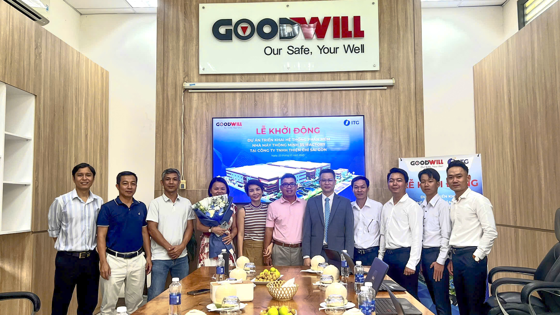 Khởi động dự án triển khai giải pháp nhà máy thông minh 3S iFACTORY tại Goodwill Sài Gòn: Khát vọng đưa trí tuệ và sản phẩm Việt vươn tầm thế giới