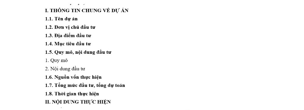 Mẫu báo cáo tổng kết dự án