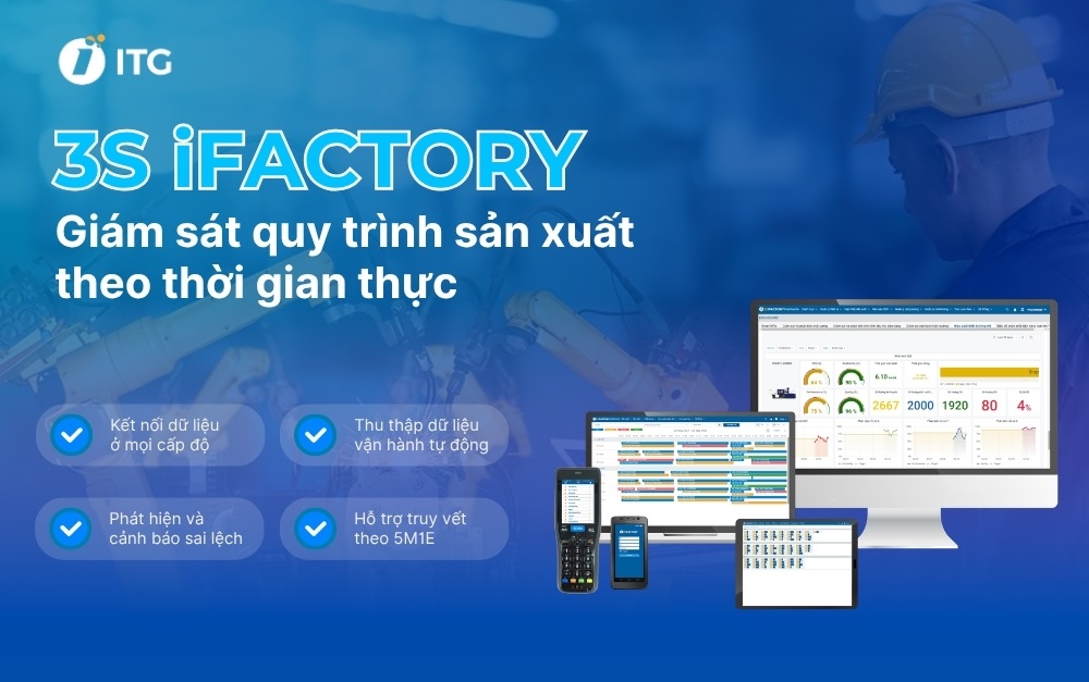 3S iFACTORY giúp doanh nghiệp kiểm soát và minh bạch hóa quy trình sản xuất 3S iFACTORY giúp doanh nghiệp kiểm soát và minh bạch hóa quy trình sản xuất