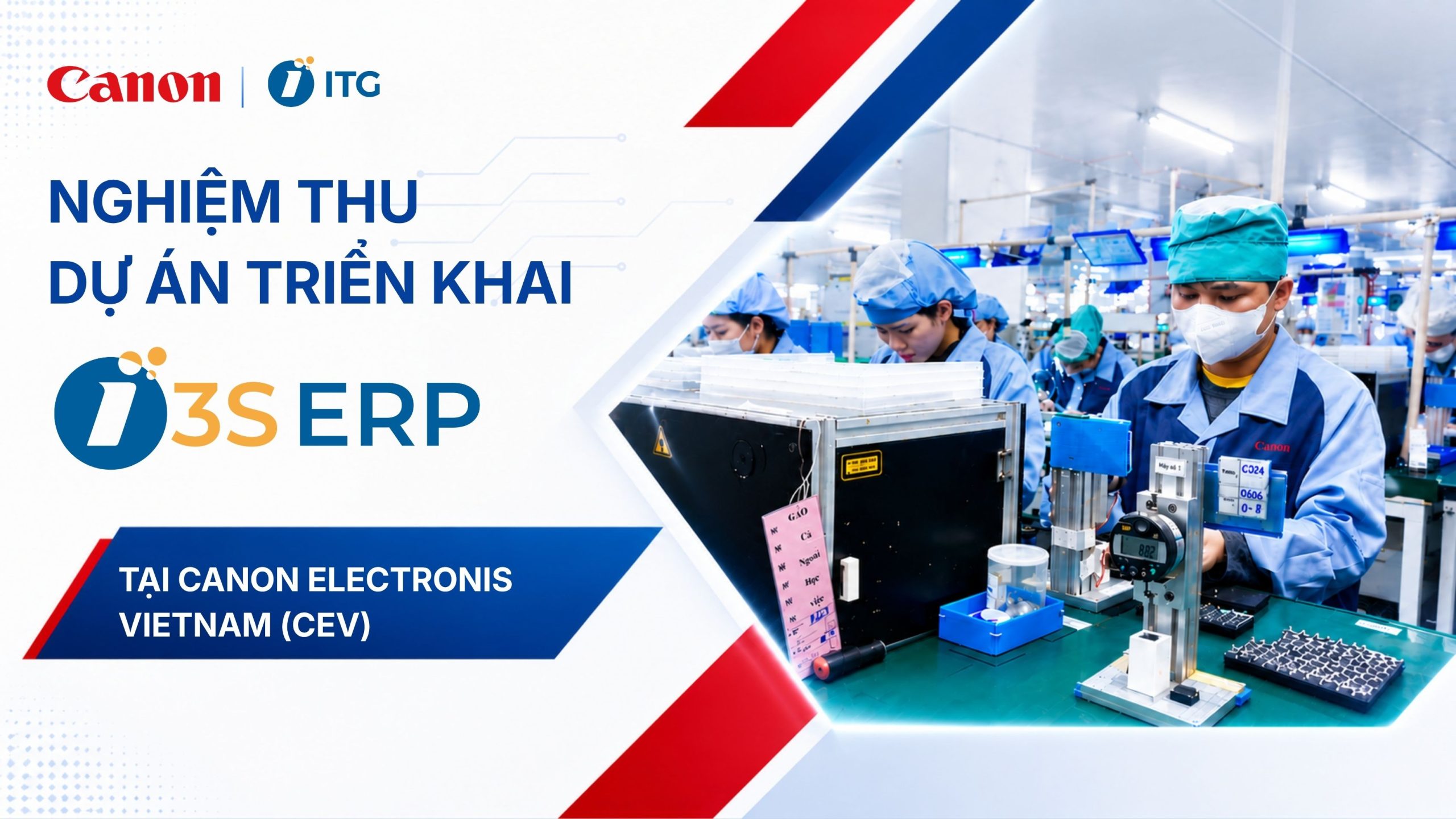 Nghiệm thu hệ thống 3S ERP tại Canon Electronics Vietnam (CEV) 2 nghiem thu canon