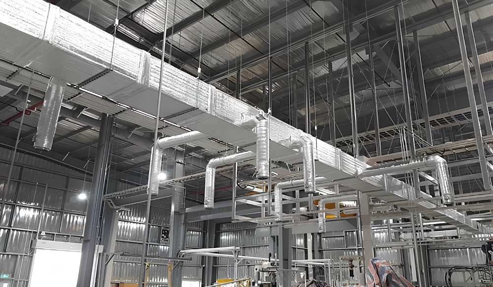 Sử dụng hệ thống điều hòa không khí HVAC công nghiệp