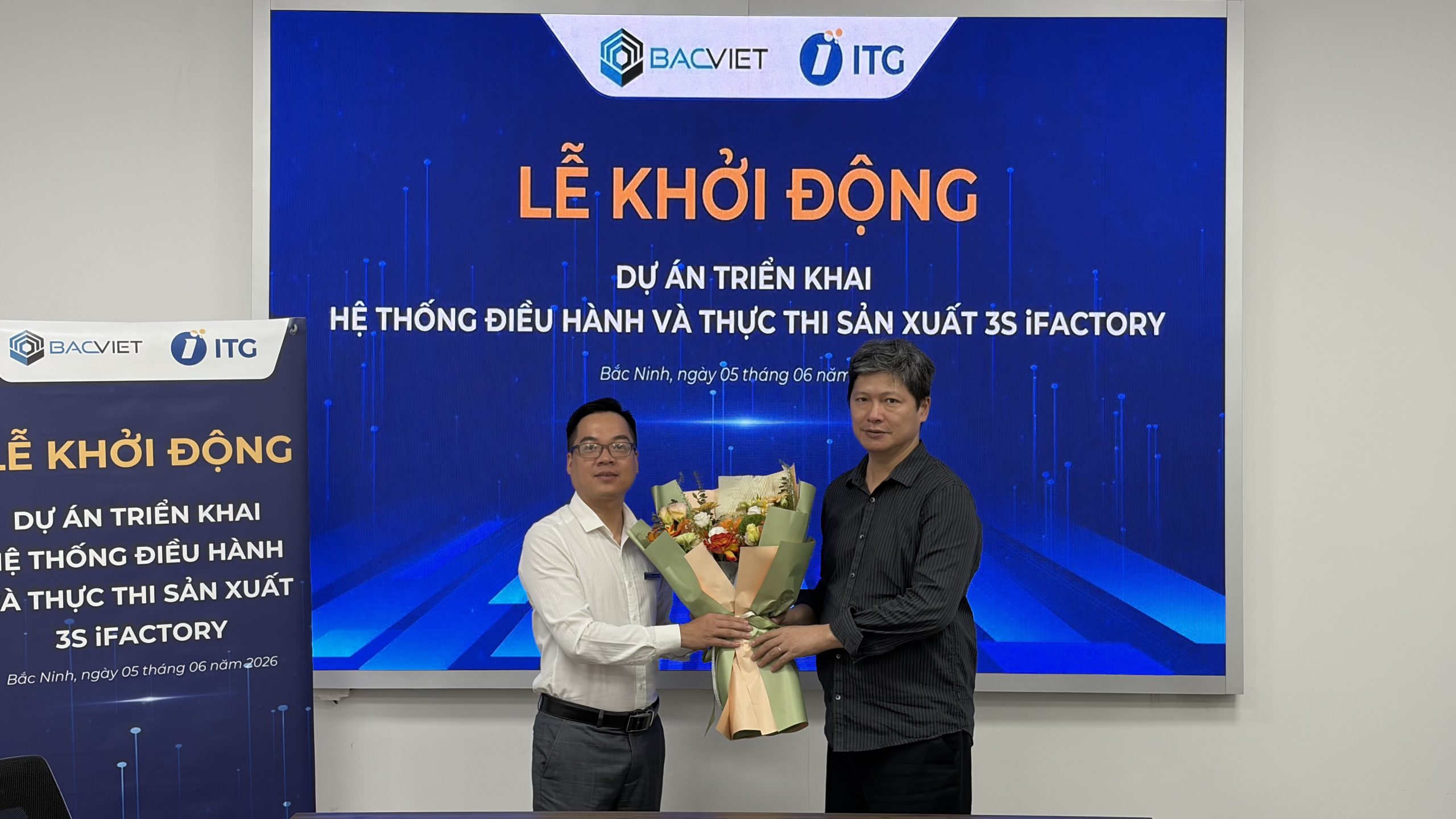 Khởi động dự án triển khai hệ thống điều hành và thực thi sản xuất 3S iFACTORY tại Bắc Việt – Nhà cung ứng chính thức của Canon, Samsung, Kyocera
