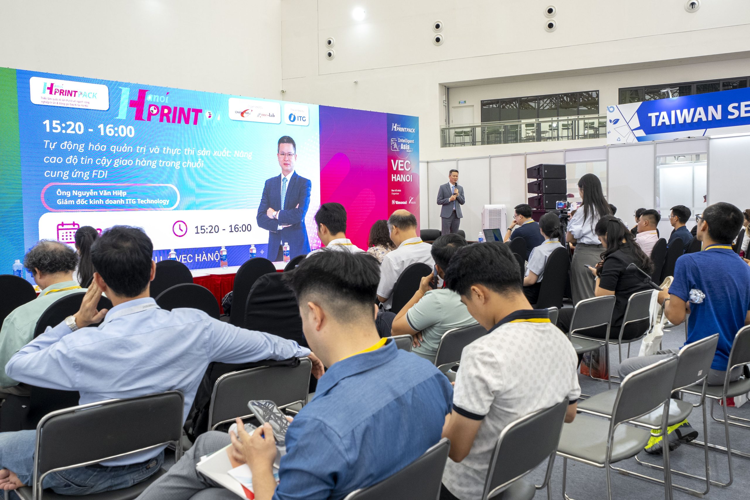 ITG đồng hành cùng doanh nghiệp bao bì giải bài toán tối ưu chi phí tại Hanoi PrintPack 2026 nhờ tự động hóa và thực thi sản xuất 5 itg tham gia hanoi printpack 2026 5