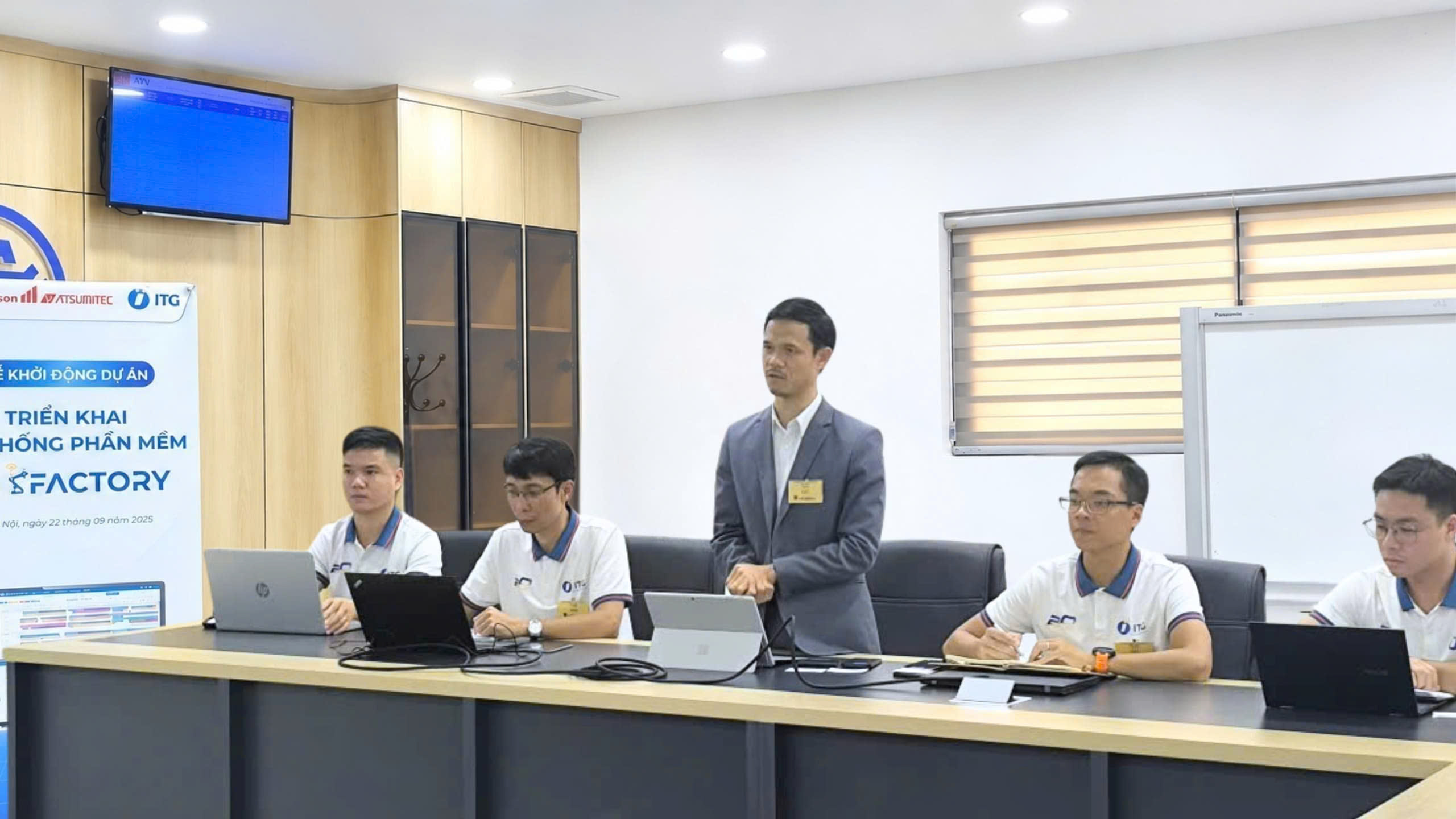 Atsumitec Việt Nam – Doanh nghiệp FDI thuộc Motherson Group, Top 15 nhà cung cấp linh kiện ô tô toàn cầu năm 2025 của Automotive News – Khởi động dự án 3S iFACTORY 4 Ông Nguyễn Xuân Hách - Giám đốc điều hành ITG Technology gửi lời cảm ơn đến ban lãnh đạo Atsumitec Việt Nam