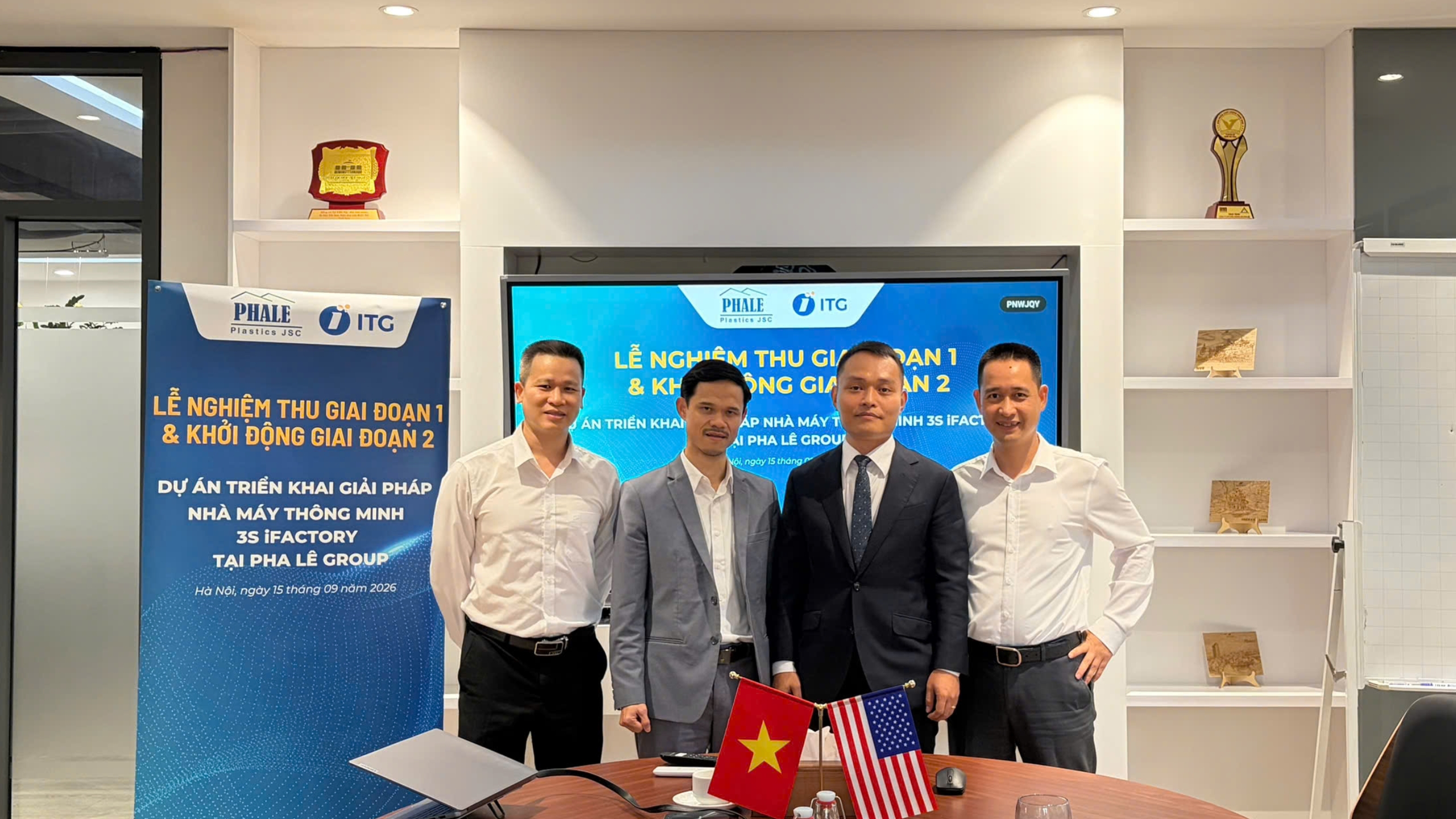 Pha Lê Group nghiệm thu giai đoạn 1 & khởi động giai đoạn 2 Nhà máy thông minh 3S iFACTORY